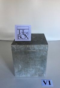 betonnen design box urn