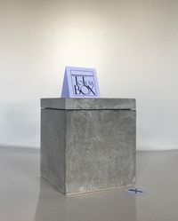 betonnen design box urn