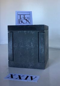 betonnen design box urn