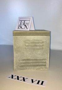 betonnen design box urn