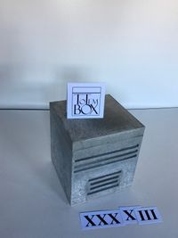 betonnen design box urn