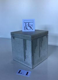 betonnen design box urn