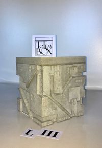 designobject betonnen box &quot;&Iuml;nsulae&quot;