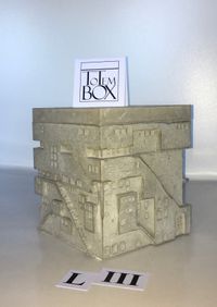 betondesign box &quot;insulae. Handgemaakt betonobject