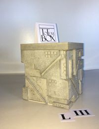 concretedesign object Totembox &quot;insulae&quot;