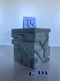 designobject concrete handmade boxdesign &quot;insulae&quot;