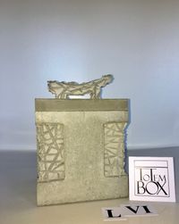 betonnen design box urn