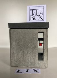 betonnen design box urn