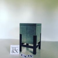 betonnen design box urn