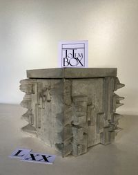 betonnen design box urn