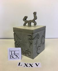 betonnen design box urn